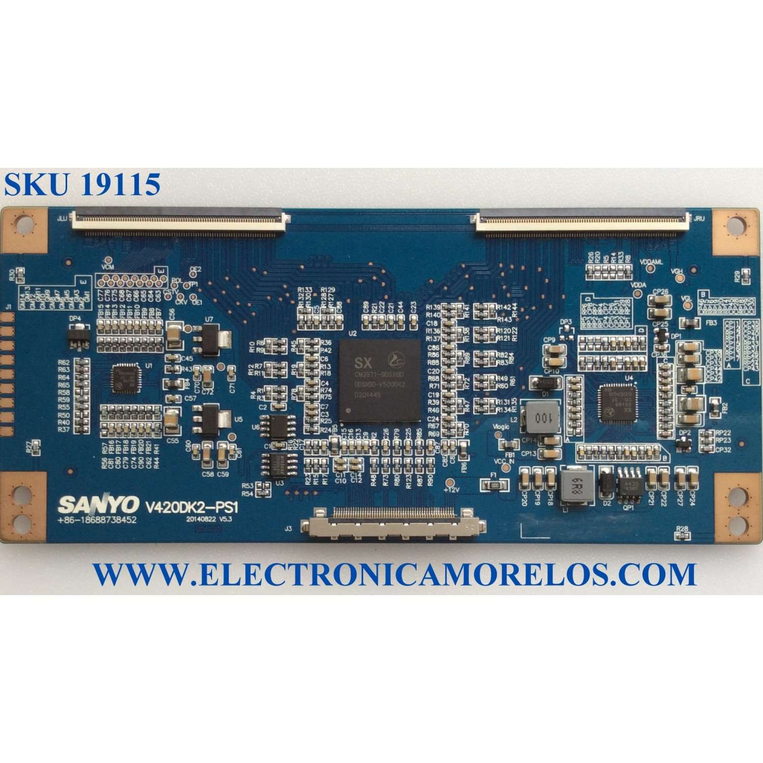 T-CON / RCA V420DK2-PS1 / V420DK2-PS1 / 20140822 / V5.3 /18688738452 / MODELOS LED42C45RQ 5501-LE42C45-A4 / LED42C45RQ